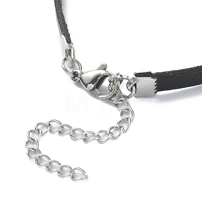 Infinity Tibetan Style Allloy Link Bracelets BJEW-JB09336-01-1
