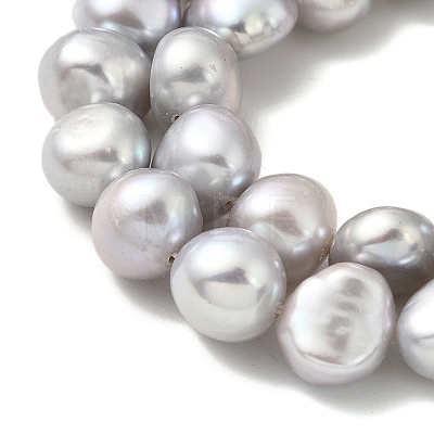 Dyed Natural Cultured Freshwater Pearl Beads Strands PEAR-A006-10G-1