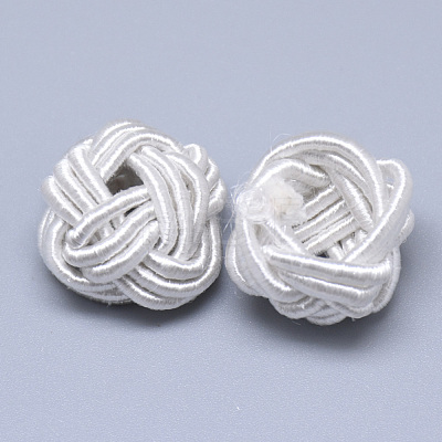 Polyester & Cotton Woven Beads WOVE-T004-18-1