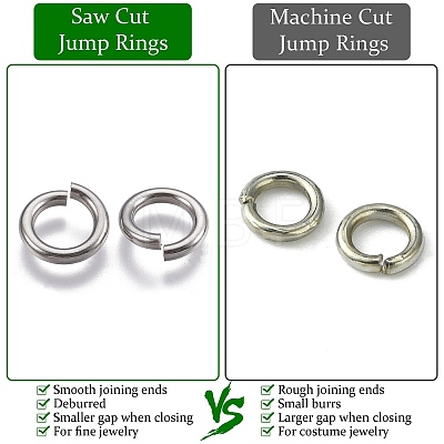 925 Sterling Silver Open Jump Rings X-STER-F036-02S-1x7mm-1