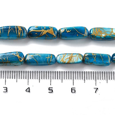 Natural Freshwater Shell Dyed Beads Strands SHEL-D082-18C-1