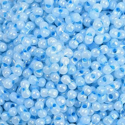 Lustered Glass Seed Beads X1-SEED-K010-04B-1