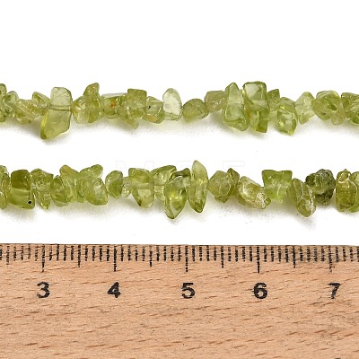 Natural Peridot Beads Strands GG-CBA3182-01-1