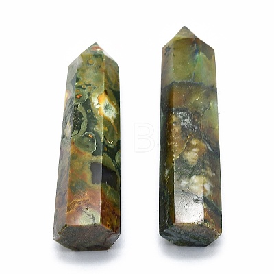 Single Terminated Pointed Natural Rhyolite Jasper Display Decorations G-F715-115G-1