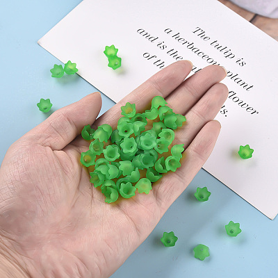 Transparent Acrylic Beads Caps LS-X-PL543-9-1