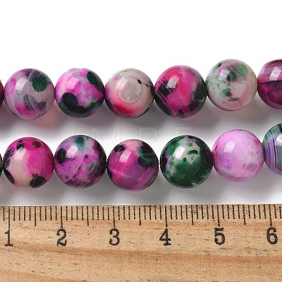 Natural Agate Beads Strands G-NH0001-G03-01-1