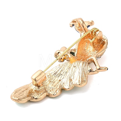 Alloy Crystal Rhinestone Brooch JEWB-R025-04A-1