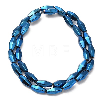Electroplate Synthetic Magnetic Hematite Beads Strands G-E602-05E-1