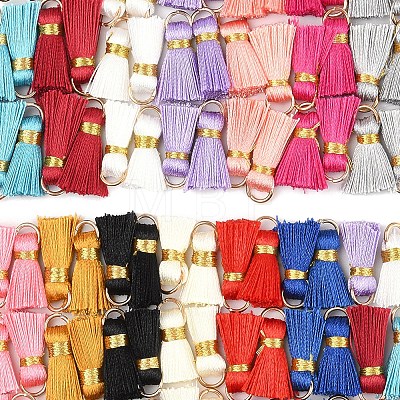 20Pcs Handmade Polycotton(Polyester Cotton) Tassel Decorations FIND-FS0003-27B-1