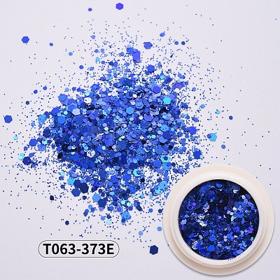 Shiny Nail Art Glitter Flakes MRMJ-T063-373E-1