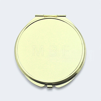 DIY Iron Cosmetic Mirrors DIY-L056-02G-1