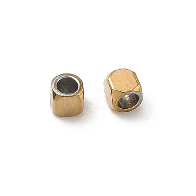 304 Stainless Steel Beads STAS-P448-03B-G-1