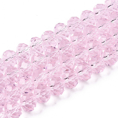 Glass Beads Strands EGLA-A034-T6mm-D10-1