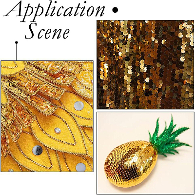 2400Pcs PVC Paillette/Sequin Pendants FIND-HY0005-24A-1