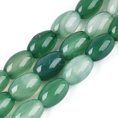 Natural Agate Beads Strands G-N362-18A-05-1