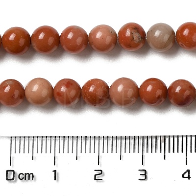 Natural Jasper Beads Strands G-H298-A14-02-1