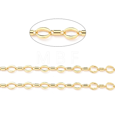 Handmade Brass Oval Link Chains CHC-A004-17G-NR-1