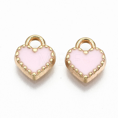 Alloy Enamel Charms X-ENAM-S126-015B-RS-1