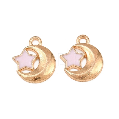 Alloy with Enamel Charms AL-CBA9C31-01G-D-1