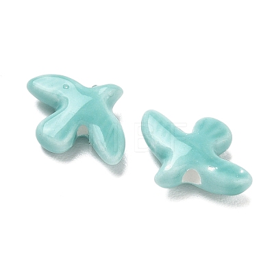 Handmade Porcelain Beads PORC-D013-01G-1