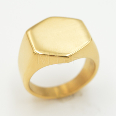 304 Stainless Steel Finger Rings FS-WG5F41B-28-1