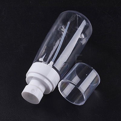 100ml Transparent PETG Plastic Spray Bottles MRMJ-WH0015-01-100ml-1