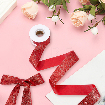 10 Yards Sparkle Polyester Ribbon OCOR-CY0004-10B-1