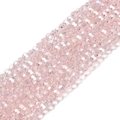 Transparent Glass Beads EGLA-A035-T4mm-B20-1