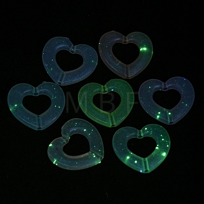Luminous Acrylic Beads X-MACR-D024-19-1