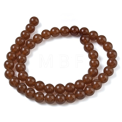 Dyed Natural White Jade Beads Strands GG-CBA9281-B02-8mm-1