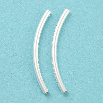 925 Sterling Silver Tube Beads STER-Q191-08S-1