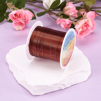 Round Copper Wire Copper Beading Wire for Jewelry Making YS-TAC0004-0.5mm-05-1