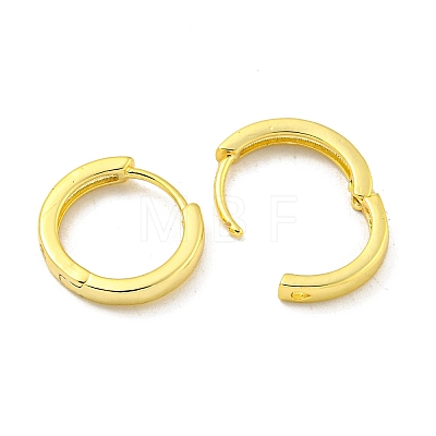 Brass Hoop Earrings EJEW-L211-08H-G-1