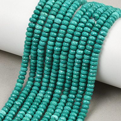 Natural Magnesite Beads Strands G-Z143-F01-01C-1