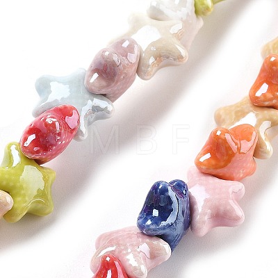 Handmade Porcelain Beads PORC-Q002-03E-1