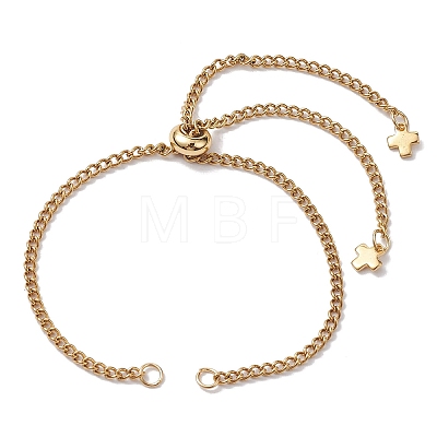 304 Stainless Steel Chain Bracelet Making AJEW-JB01210-01-1