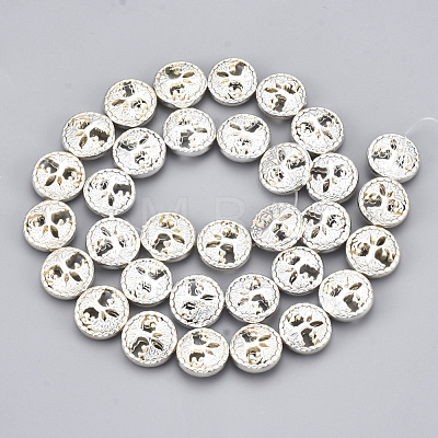 Electroplate Non-magnetic Synthetic Hematite Beads Strands G-T061-180S-1