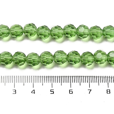 Transparent Glass Beads X-EGLA-A035-T8mm-D11-1