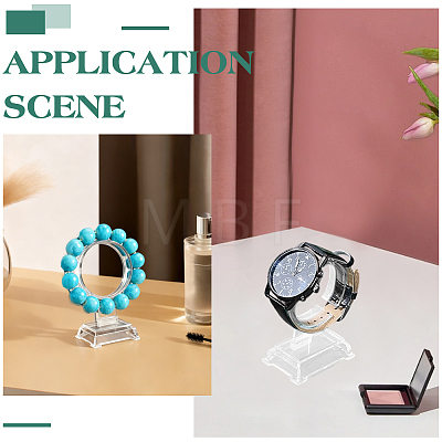 6Pcs Plastic Single Bracelet Display Stands BDIS-GO0001-01A-1