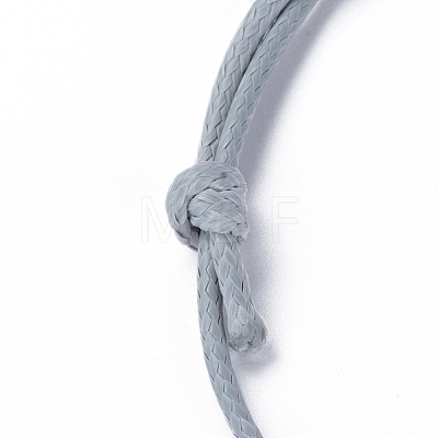 Korean Waxed Polyester Cord Bracelet Making AJEW-JB00011-15-1
