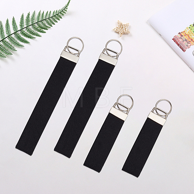 4Pcs 2 Styles Felt Keychain Clasps FIND-GF0009-68-1