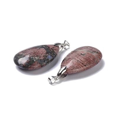Natural Labradorite Pendants G-D084-01P-B07-1