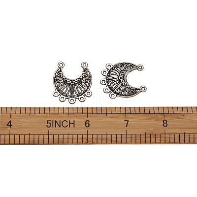 Tibetan Style Alloy Chandelier Components Links PALLOY-TA0001-21AS-1