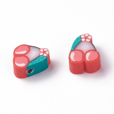 Handmade Polymer Clay Beads CLAY-R069-01A-1