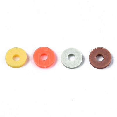 Handmade Polymer Clay Beads CLAY-T019-02B-18-1
