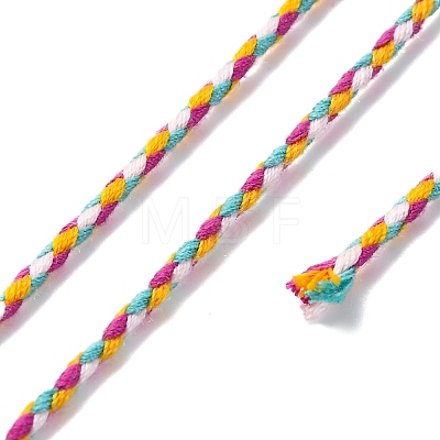 4-Ply Polycotton Cord with Metallic Thread LS-OCOR-Z003-D121-1