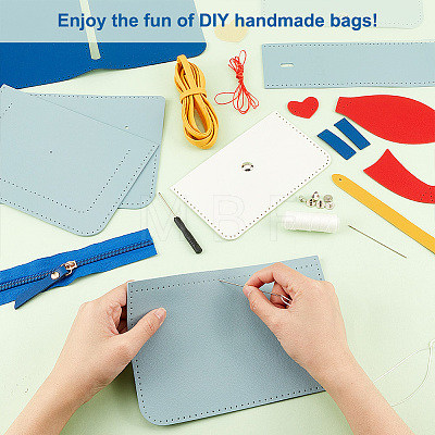 DIY PU Leather  Bag Kits DIY-WH0386-26C-1