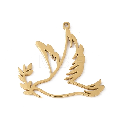 304 Stainless Steel Pendants LS-STAS-G355-12G-1