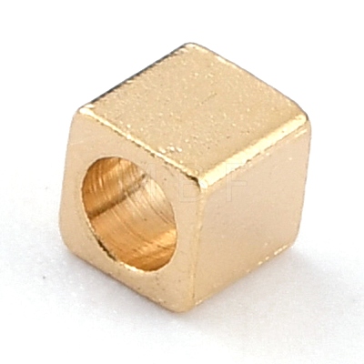 Brass Spacer Beads KK-O133-209B-G-1