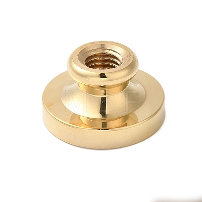 Golden Tone Wax Seal Brass Stamp Heads LS-AJEW-U008-03G-07-1